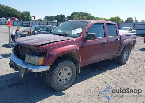 2008 GMC Canyon Sle2 z USA, uszkodzony, nr VIN 1GTDT43E688203253